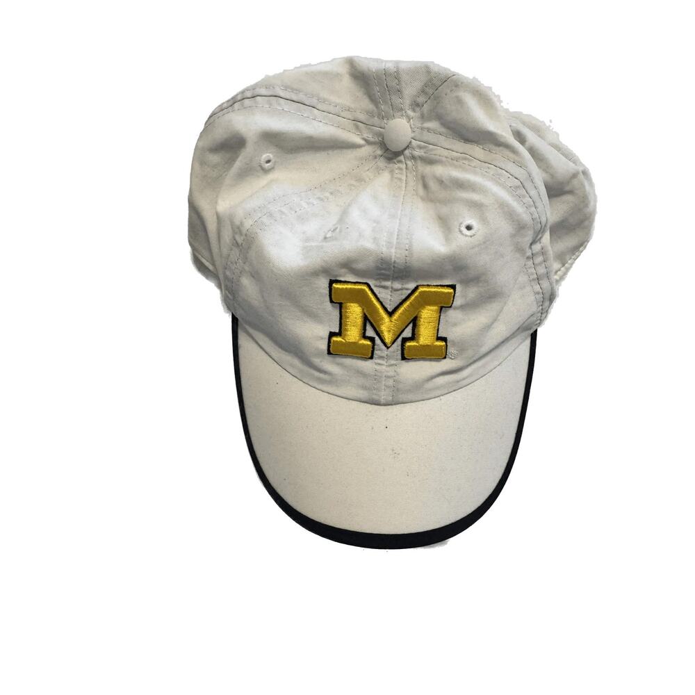 Michigan Wolverines Fan Favorites Women Cap Adjustable White NCAA